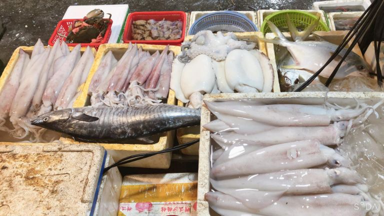 Siêu thị hải sản Huyền Chuyến có đầy đủ các mặt hàng hải sản. Cá hồi khi mua tại đây luôn đảm bảo tươi sống hoàn toàn.