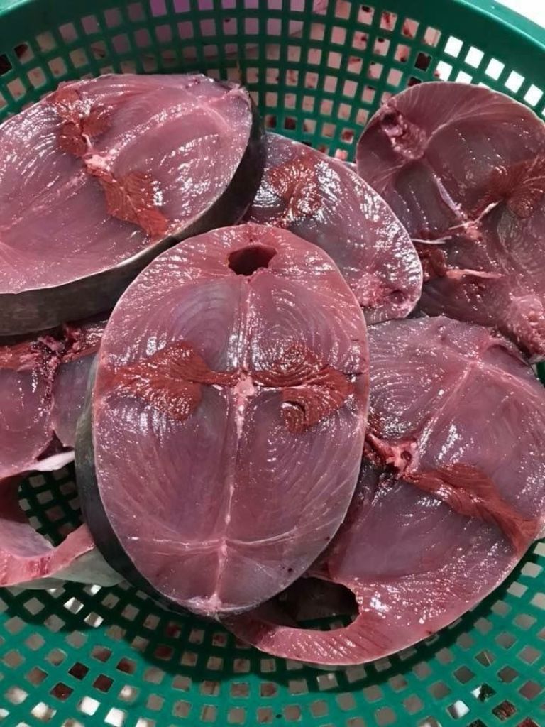 cá ngừ chiên