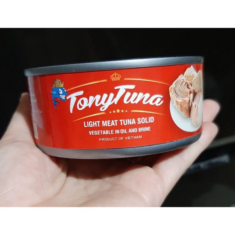 cá ngừ ngâm dầu tony tuna