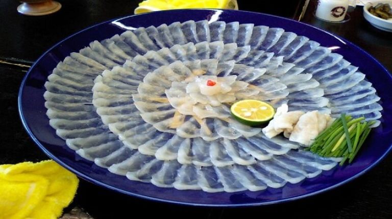 sashimi cá bơn