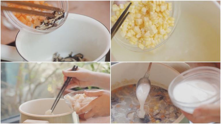 Tiến hành chế biến nấu nước súp theo hướng dẫn của haisan.online để được món súp sò tai tượng hoàn hảo.